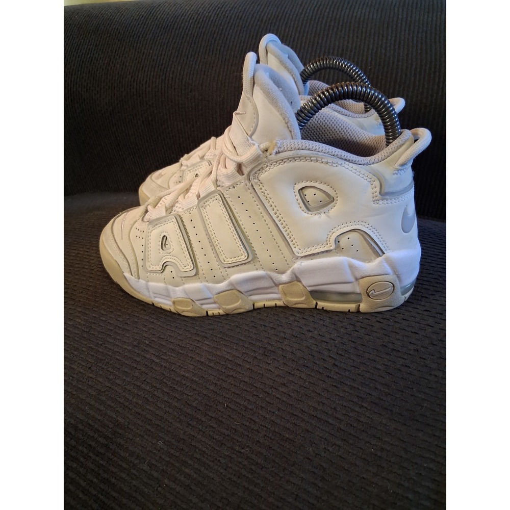 Nike Air More Uptempo PS Sz 3Y Phantom Light Iron Ore White DM1026-001‎ Shoes